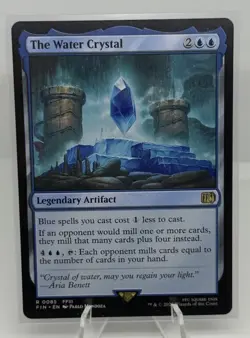 Magic: The Gathering The Water Crystal Legendary Artifact Rare 0085 Final Fanta… - Image 1
