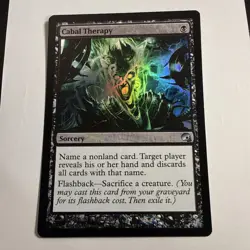 Cabal Therapy Premium Deck Series: Graveborn Foil NM - Image 1