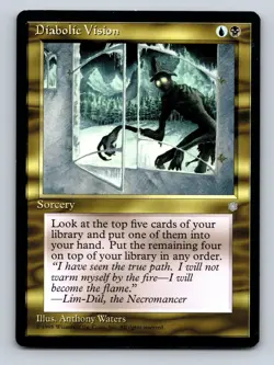 MTG Diabolic Vision Regular NM - Image 1