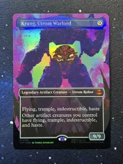 Krang, Utrom Warlord (Borderless) Teenage Mutant Ninja Turtles Foil - Image 1