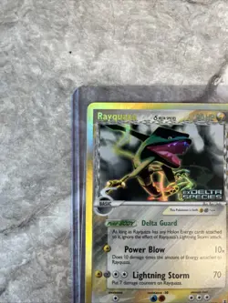 Pokemon Rayquaza 13/113 Reverse Holo Rare EX Delta Species Stamped LP - Image 2