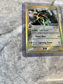 Pokemon Rayquaza 13/113 Reverse Holo Rare EX Delta Species Stamped LP - Image 5