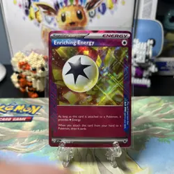 Pokemon TCG Enriching Energy 191/191 Surging Sparks Ace Spec Trainer - Image 1