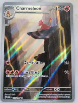 Pokemon Charmeleon Illustration Rare #169/165 SV:151 NM Condition 2023 - Image 1