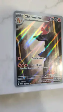 Pokemon Charmeleon Illustration Rare #169/165 SV:151 NM Condition 2023 - Image 2