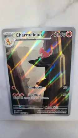 Pokemon Charmeleon Illustration Rare #169/165 SV:151 NM Condition 2023 - Image 4