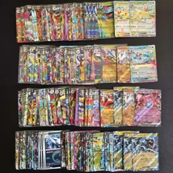 Pokemon Bulk Lot 200 ex RR Japanese TCG Zekrom Pikachu SV8 Leafeon A12 FI38 - Image 1