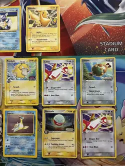 Vintage & Modern Pokemon Card Lot Holo Reverse Holo Etc Psyduck Pikachu Ampharos - Image 2