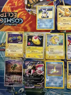 Vintage & Modern Pokemon Card Lot Holo Reverse Holo Etc Psyduck Pikachu Ampharos - Image 3