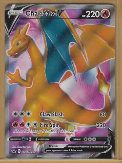 Pokemon Sword and Shield Charizard V; SWSH050. High Grade!! - Image 1