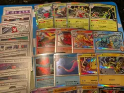 Pokemon Destined Rivals Base Set Complete Common/Uncommon/Holo Rare 165 Cards NM - Image 4