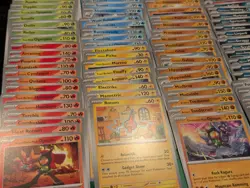 Pokemon Destined Rivals Base Set Complete Common/Uncommon/Holo Rare 165 Cards NM - Image 5