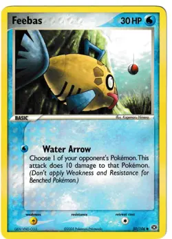 Feebas - 50/106 - Emerald - Pokemon TCG - Image 1