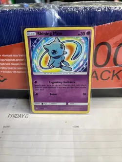 Shining Mew Holographic Holo 2017 Pokemon Sun & Moon #40/73 Shining Legends - Image 1