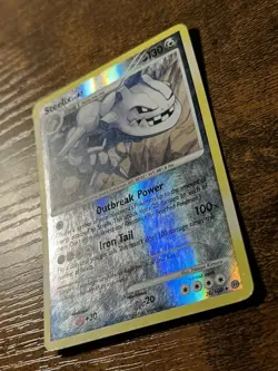 Steelix 28/100 Stormfront Reverse Holo Rare 2008 Pokemon TCG - Image 2