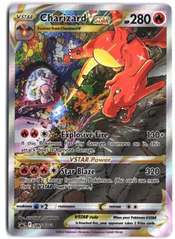 Charizard VSTAR SWSH262 Promo SWSH Black Star Pokemon - Image 1