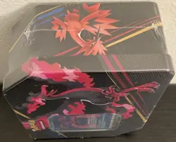 Pokemon Tcg Crown Zenith Tin New Factory Sealed Galarian Moltres Rare 2023 - Image 3