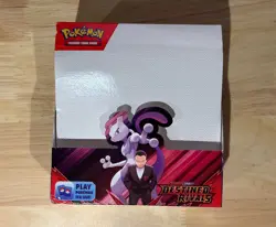 Destined Rivals EMPTY Booster Box Pokemon TCG Display Box - Image 1