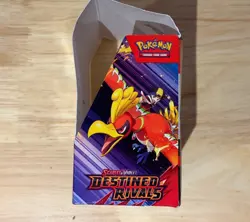 Destined Rivals EMPTY Booster Box Pokemon TCG Display Box - Image 2
