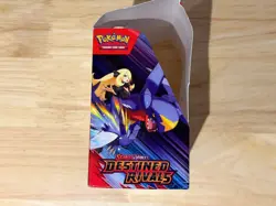 Destined Rivals EMPTY Booster Box Pokemon TCG Display Box - Image 3