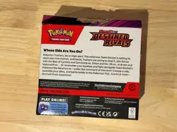 Destined Rivals EMPTY Booster Box Pokemon TCG Display Box - Image 4