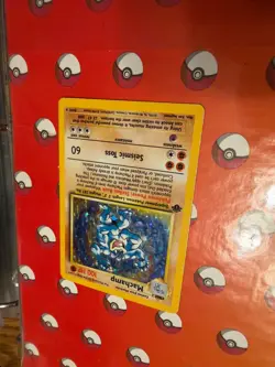 Pokemon Machamp 1st Edition Base Set Holo 8/102 WOTC MP+ No Creases - Image 2
