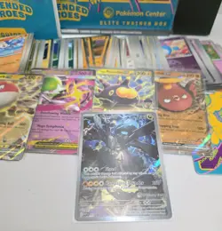 OPENED W/ Plastic Pokemon Center Elite Trainer Box ETB W/ Stamped Promo & More - Image 5