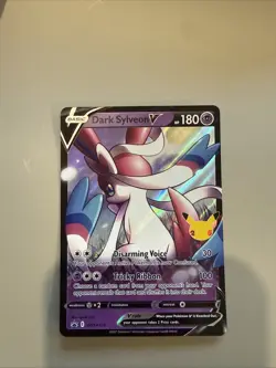 Dark Sylveon V Celebrations SWSH134 Black Star Promo Pokemon - Image 1