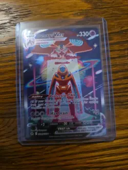 Pokemon Deoxys VMAX GG45/GG70 Crown Zenith Galarian Gallery Full Art Near Mint - Image 1