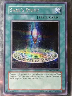Yugioh Sage Stone ROD-EN003 Unlimited Secret Rare NM-LP - Image 3