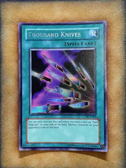 Yugioh Thousand Knives PCY-003 Parallel Secret Rare LP - Image 1