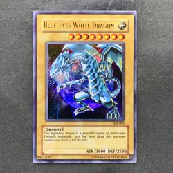 Blue-Eyes White Dragon JMP-001 Ultra Rare YuGiOh 390 - Image 1
