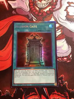 Yugioh! 1x Illusion Gate MZMU-EN023 Collector's Rare 1st Ed NM - Image 1