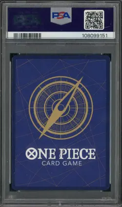 2022 One Piece OP01 EN #016 Nami Alternate Art Errata PSA 10 GEM MINT - Image 2