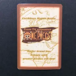 S5312 Luffy Holo C398 Japanese One Piece Hyper Battle Carddass Card YF26 - Image 4
