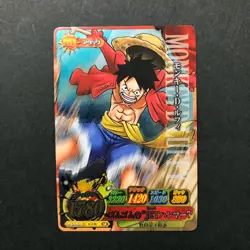 S5332 Luffy IC2-01 SR Japanese One Piece Berry Match Carddass Card YF26 - Image 1