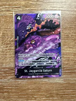 One Piece St. Jaygarcia Saturn Alt Art OP13-083 Foil - Image 1