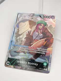 One Piece Bonney OP07-019 - 500 Years in the Future Jewelry Parallel Leader NM - Image 3