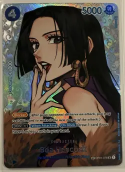 Bandai One Piece CCG Boa Hancock Romance Dawn Foil OP01-078 5000 English - Image 1
