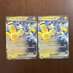 Iron Hands ex 070/182 (Double Rare) SV04: Paradox Rift - Pokemon Holo Foil Card - Image 3