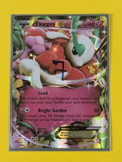 Florges EX - 67/119 - Ultra Rare Phantom Forces - Pokemon Card - NM - Image 3