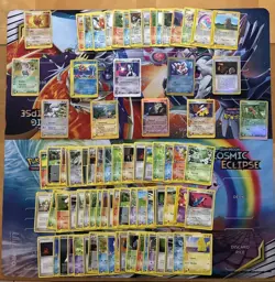 Vintage Pokemon Card Lot E Series Mewtwo Bulbasaur Dragonair Pikachu 80 Cards - Image 1