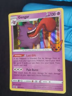 Gengar 057/198 - Trick or Trade Halloween Holo - Pokemon Card TCG - Mint 💎 - Image 2