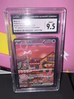 Mew ex 053 Sv: Scarlet & Violet Promo Cards Holo - Image 1