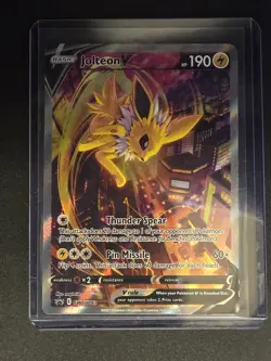 Jolteon V SWSH183 SWSH: Sword & Shield Promo Cards Holo - Image 1