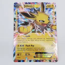 Jolteon EX 28/83 Holo Card Generations LP Pokemon TCG - Image 1