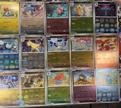 Pokemon Japenese S&V 151 Lot Of 22 Pack Fresh Poke Ball Pattern Cards - Image 2