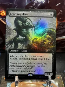 MTG | Leeching Sliver (Extended Art) [Secret Lair]✨FOIL✨ - Image 1