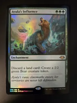 Ayula's Influence NM FOIL Modern Horizons 1 MTG FREE SHIPPING - Image 1