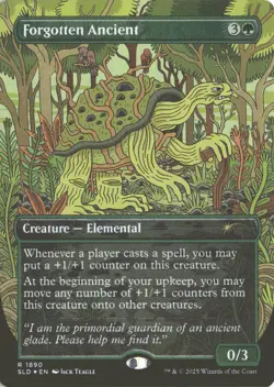 MTG Forgotten Ancient (1890) *Rainbow Foil* Secret Lair: Animar MT/NM Free Ship - Image 1